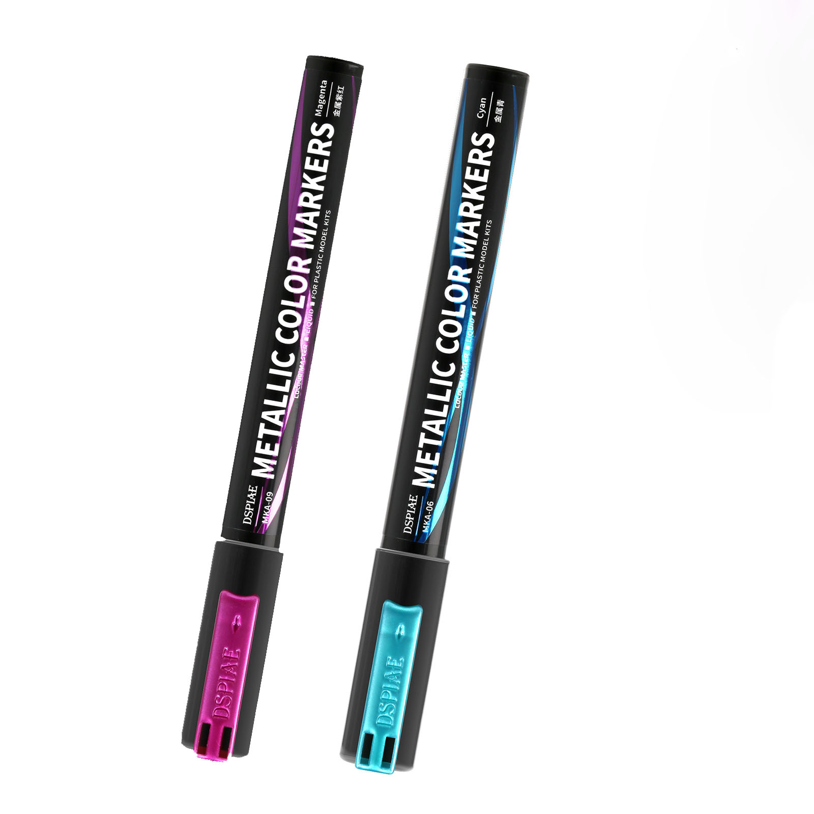 Illustration Marker Set - DSPIAE MKA Pennarello Super Metallizzato Ecologico