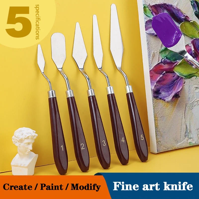 Painting Knife Palette - 5/7 pezzi set pittura a olio