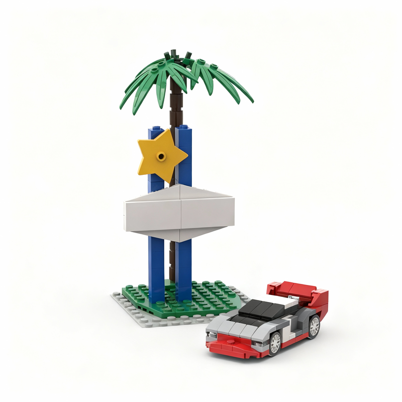 Art Craft Building - 252 pezzi MOC City Champions Hoonitron,