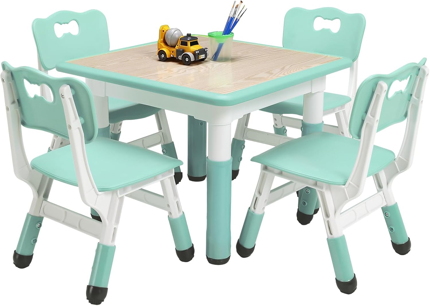 Art Craft Toddler - TackView Set Tavolo e 4 Sedie
