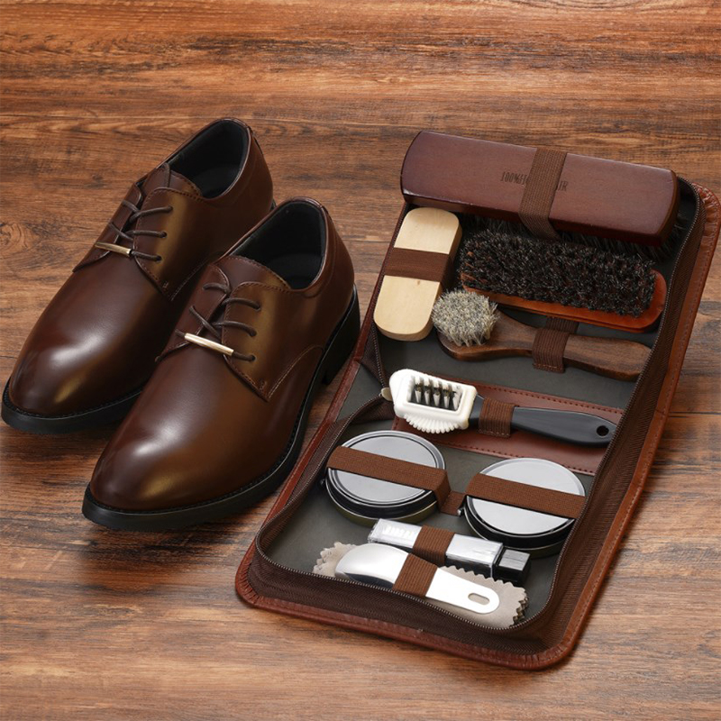 Leather Tooling Kit - Set di spazzole per scarpe HorseHair