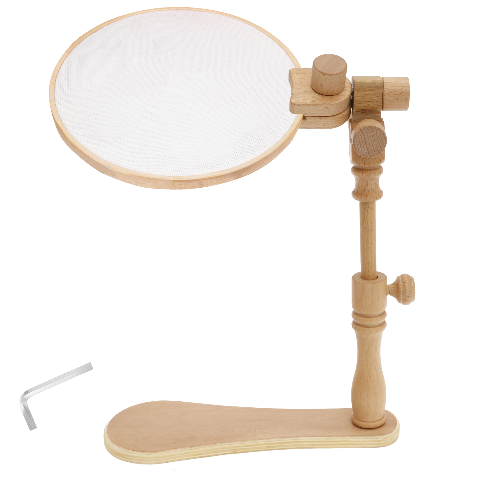Embroidery Hoop Kit - Supporto per cerchi da ricamo Mani