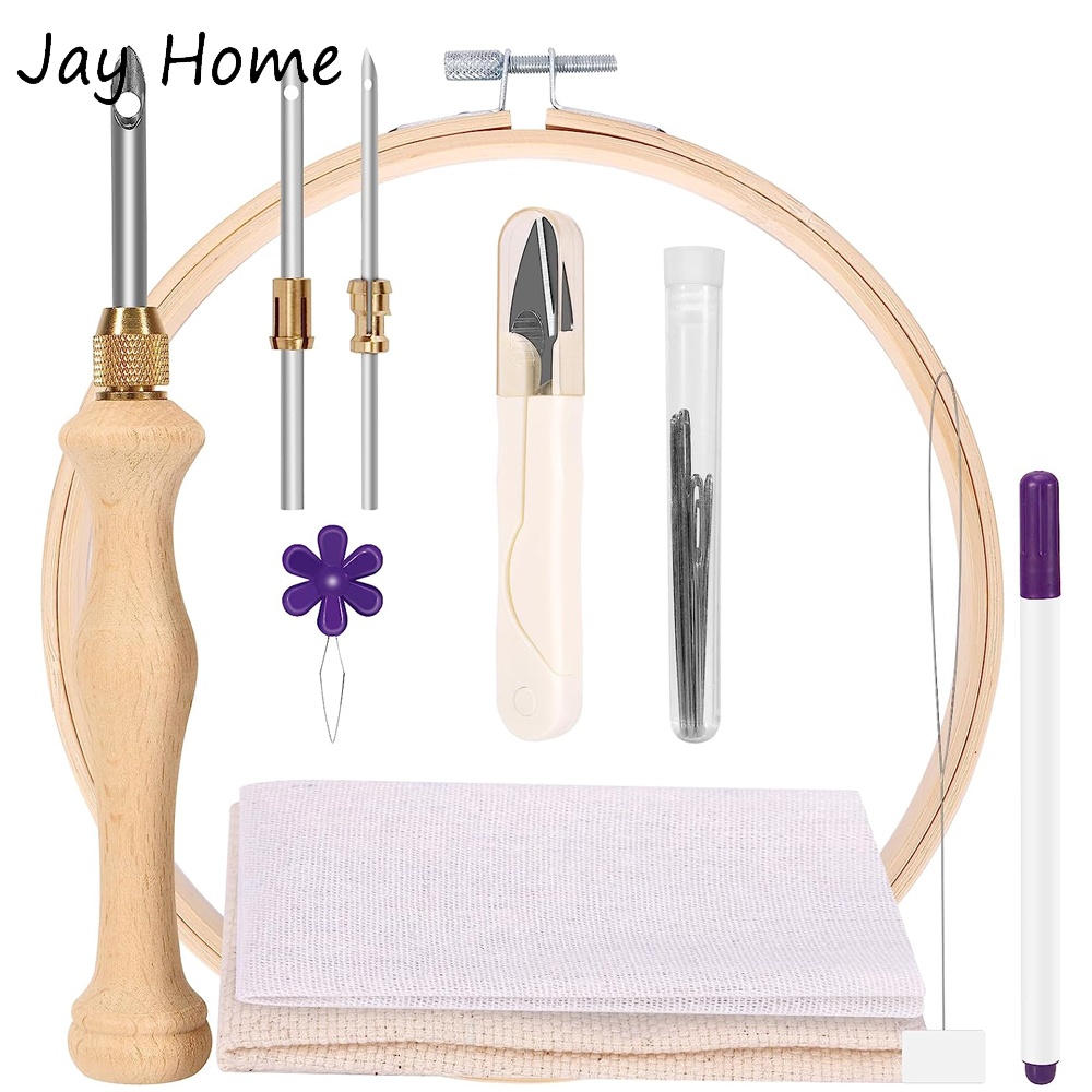 Embroidery Hoop Kit - Kit iniziale per punzonatura con cerchio