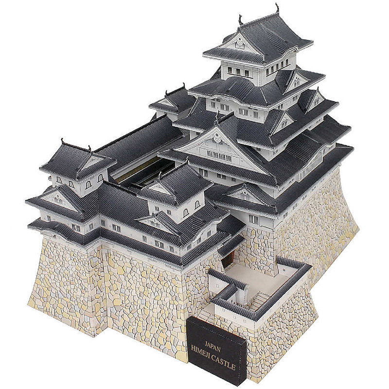 Art Craft Building - Giappone Himeji castello 3D modello di
