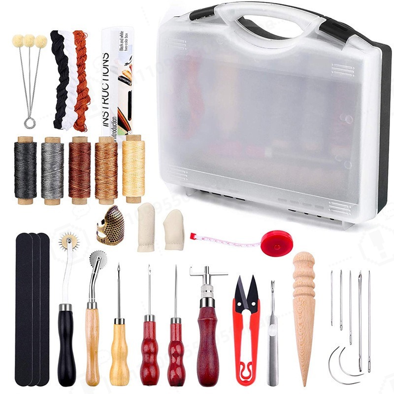 Leather Tooling Kit - Kit di Strumenti per Cucito a