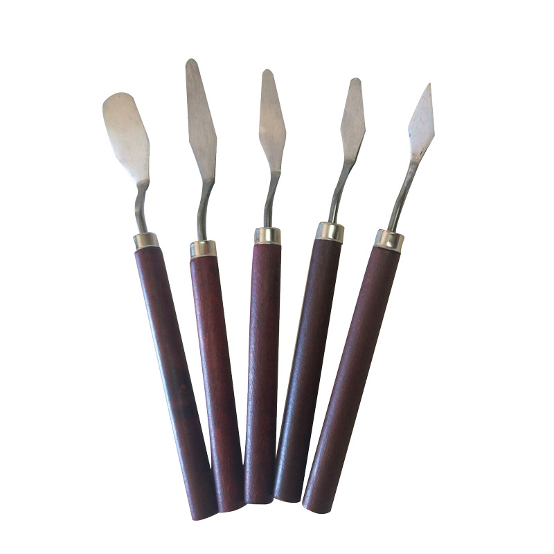 Painting Knife Palette - 5pcs tavolozza coltello pittura raschietto in