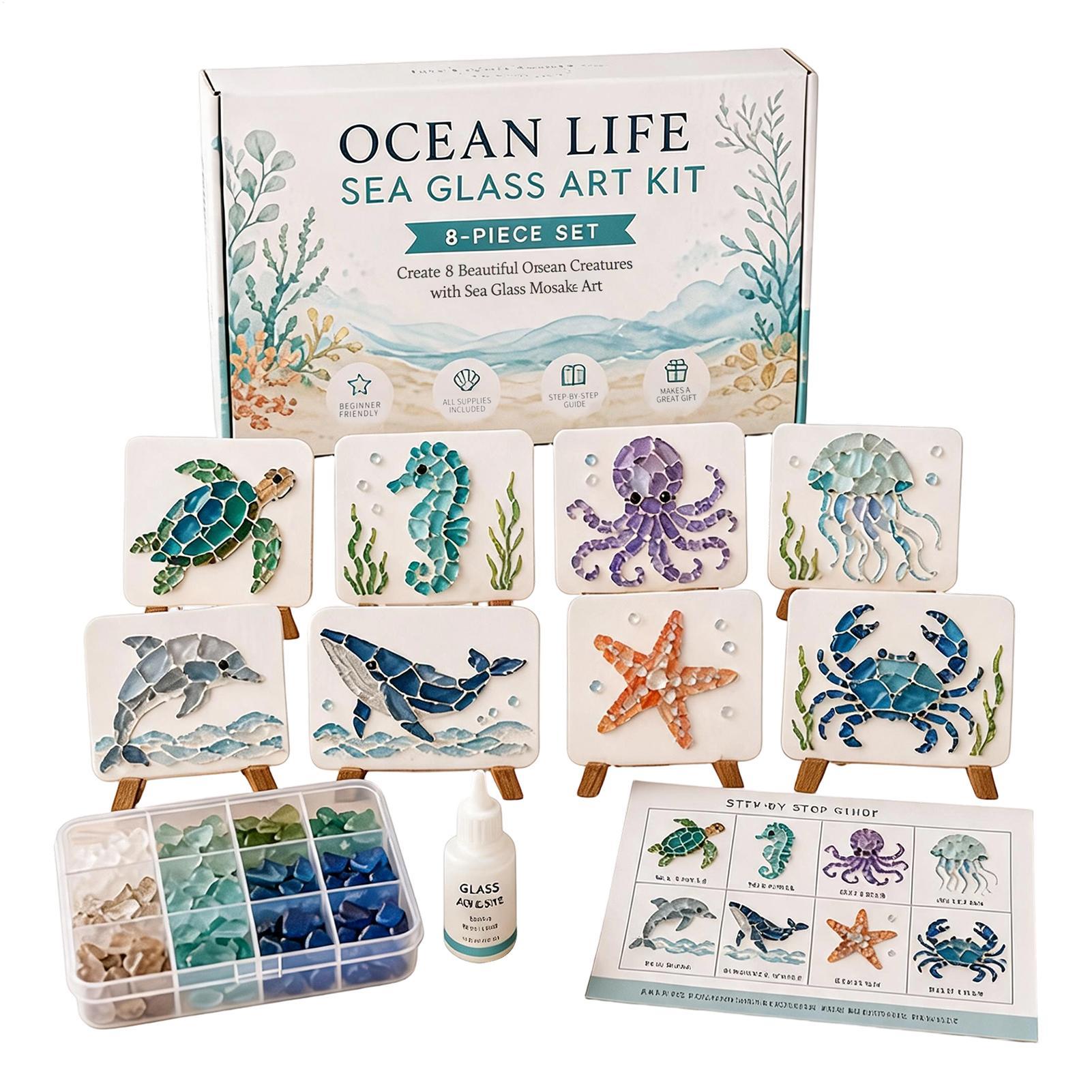 Art Craft Gifts For Adults - Kit Fai-da-Te per Mosaico in Vetro