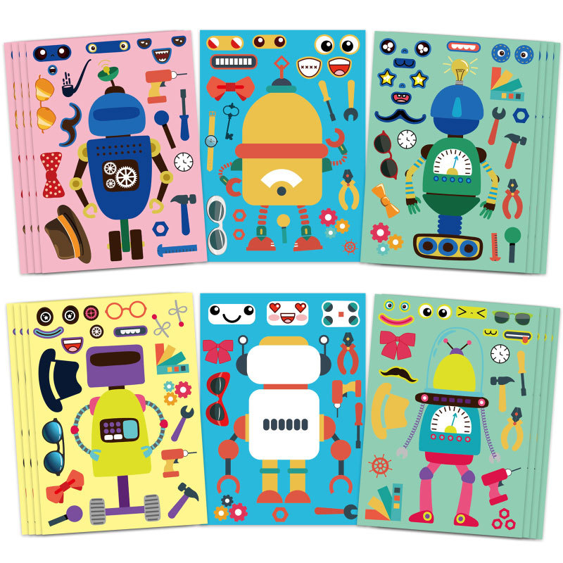 Assemblare adesivi robot per b - Art Craft Toddler recensione e prezzo