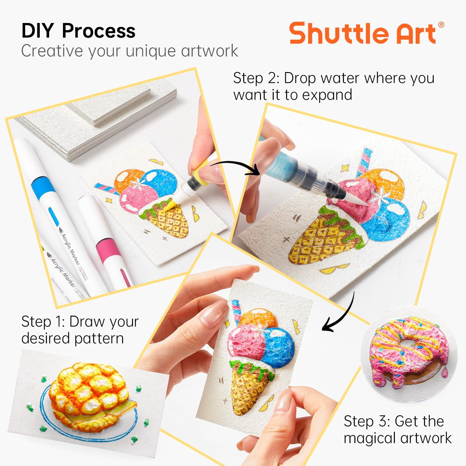Set di carta per pittura con t - Art Craft Education recensione e prezzo