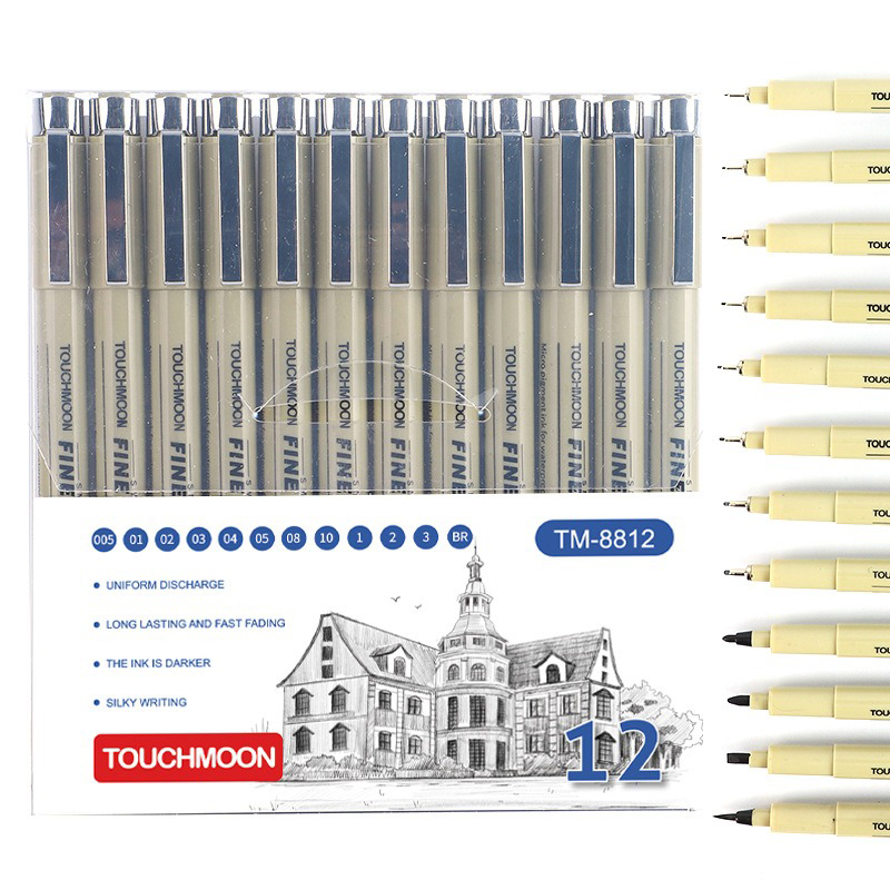12 Punta Pigmento Liner Micron - Illustration Marker Set recensione e prezzo