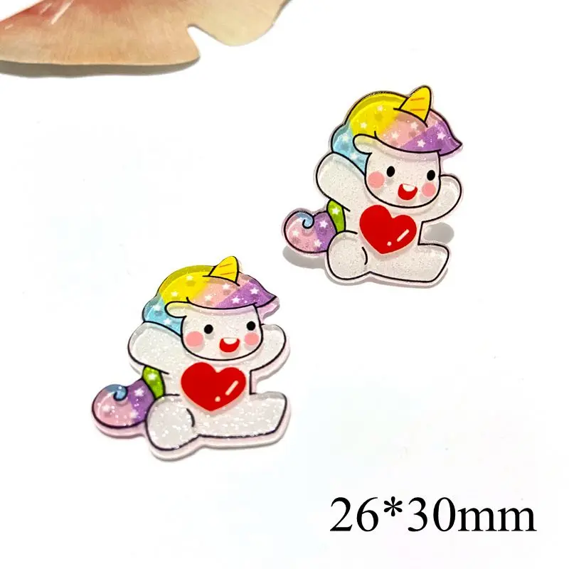 10 Pz/lotto Nuovo Unicorno Pla - Art Craft Unicorn recensione e prezzo