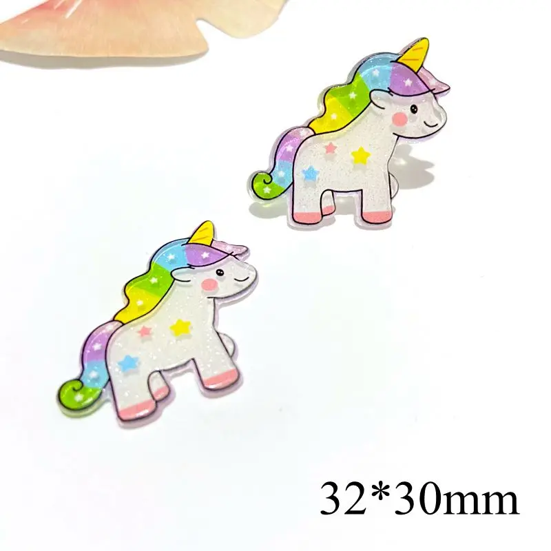 10 Pz/lotto Nuovo Unicorno Pla - Art Craft Unicorn recensione e prezzo