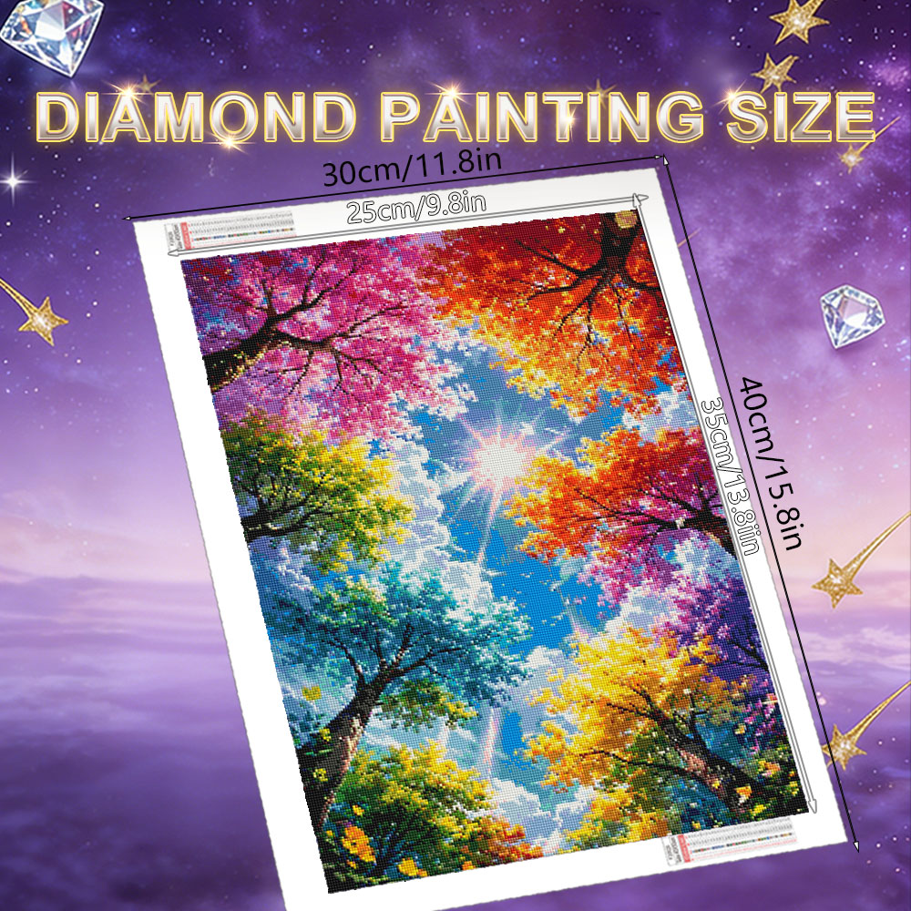 HUACAN Diamond Painting Paesag - Art And Craft Autumn recensione e prezzo