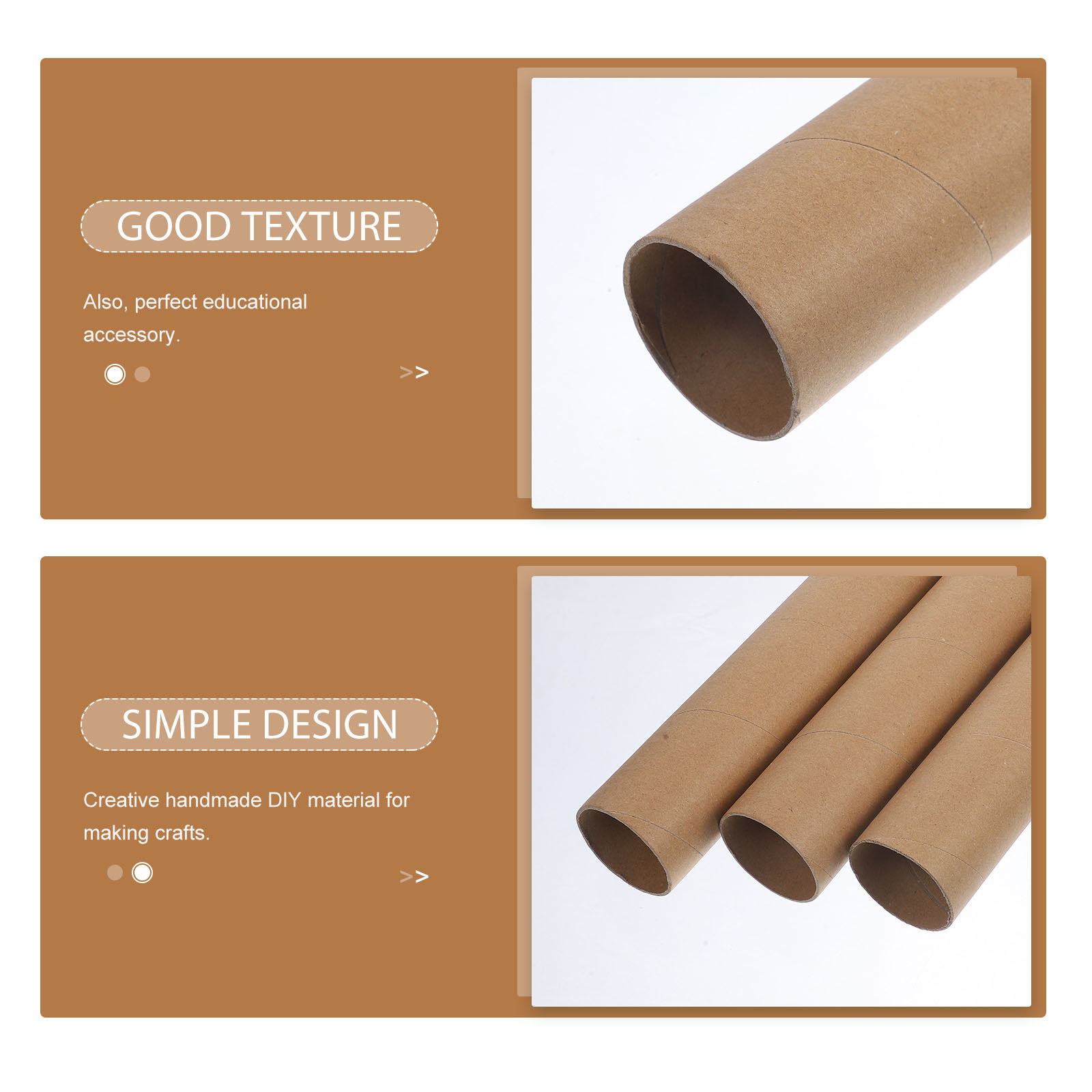 3 Tubi di Carta per Progetti F - Art Craft Education recensione e prezzo