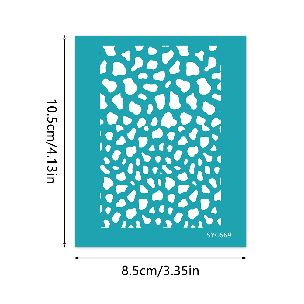 6 Stili di Stencil Floreali Bo - Silk Screen Printing recensione e prezzo