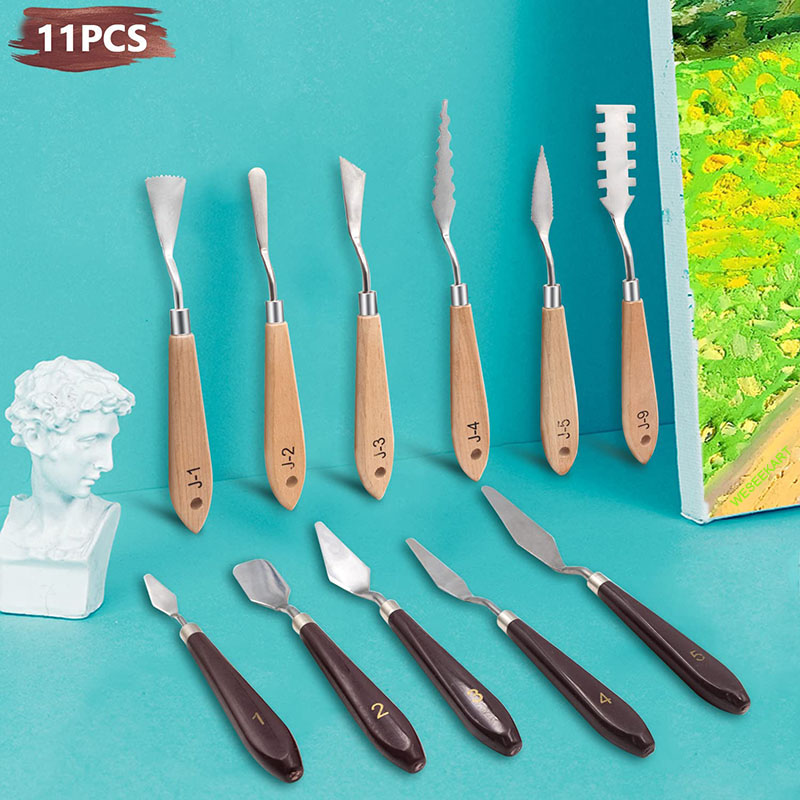 Set di 11 Coltelli per Pittura - Painting Knife Palette recensione e prezzo