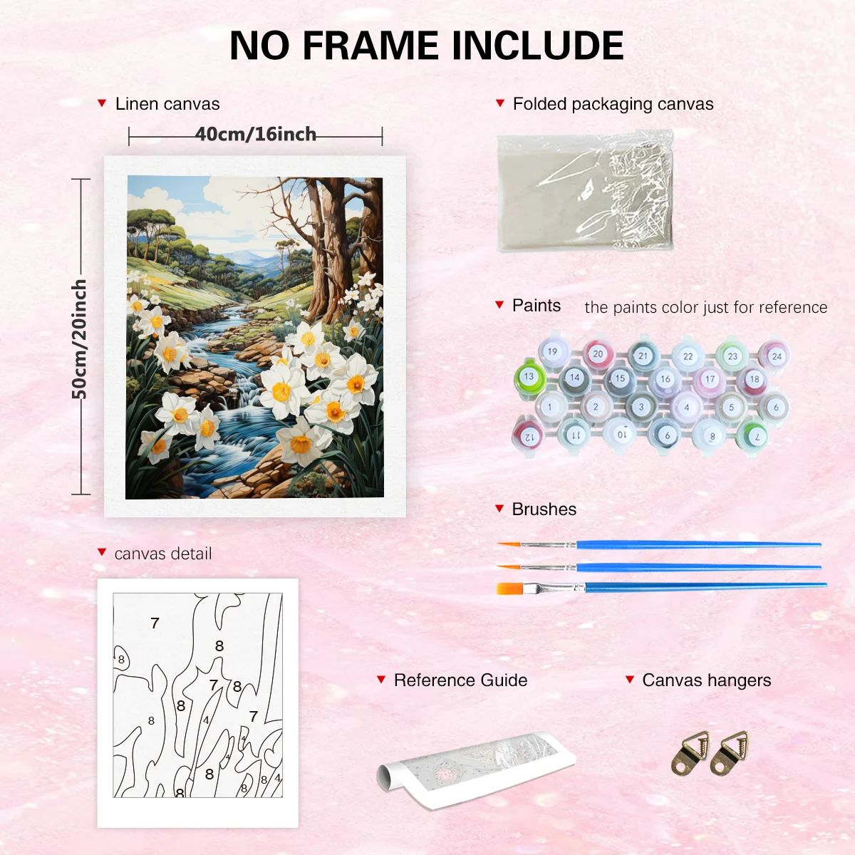 GATYZTORY Kit Pittura con Nume - Art Craft Ideas For Adults recensione e prezzo