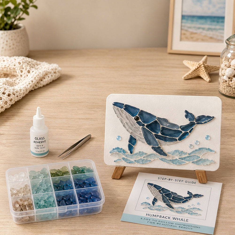 Kit di arte in vetro marino fa - Art Craft Gifts For Adults recensione e prezzo