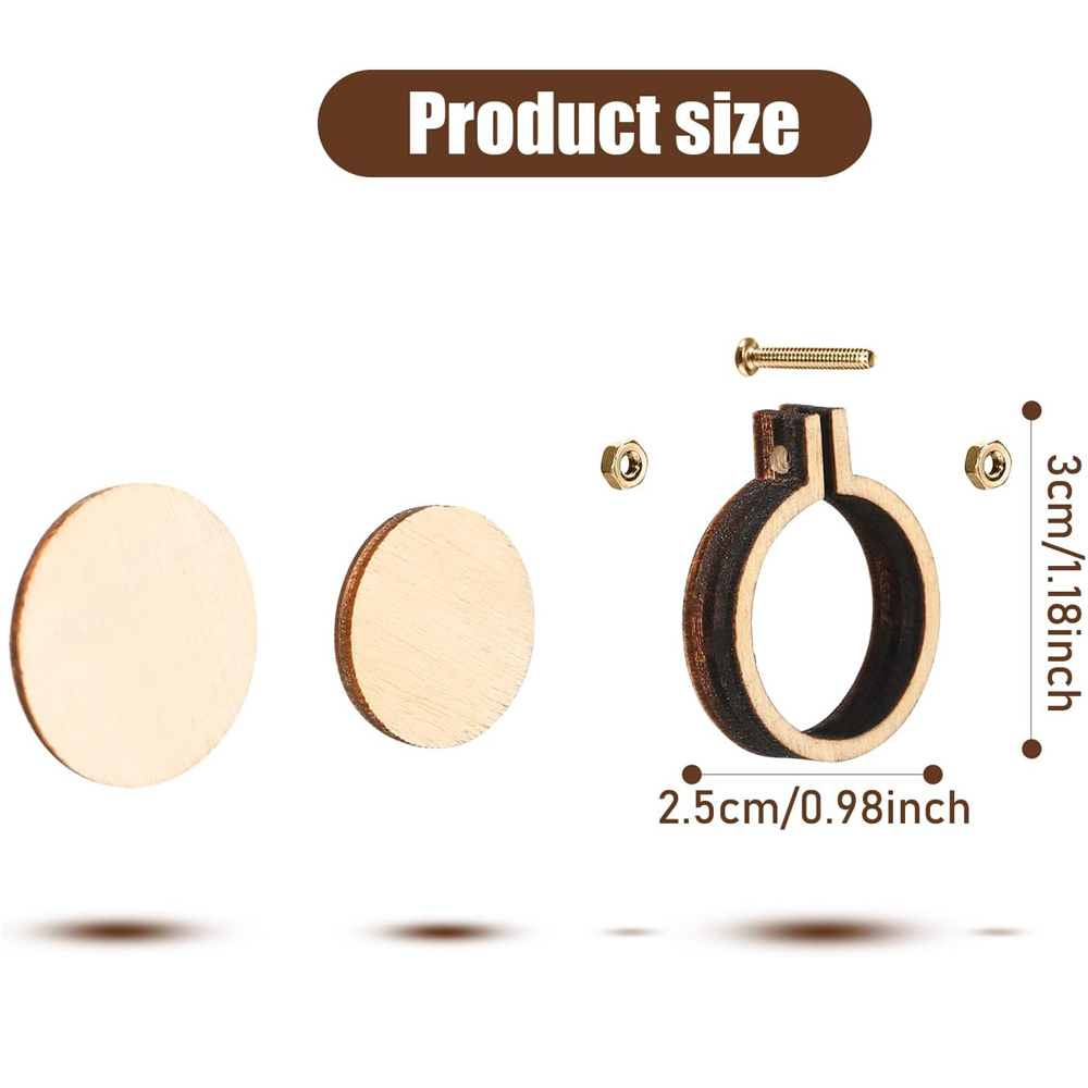 10 pz/set Mini Legno Da Ricamo - Embroidery Hoop Kit recensione e prezzo