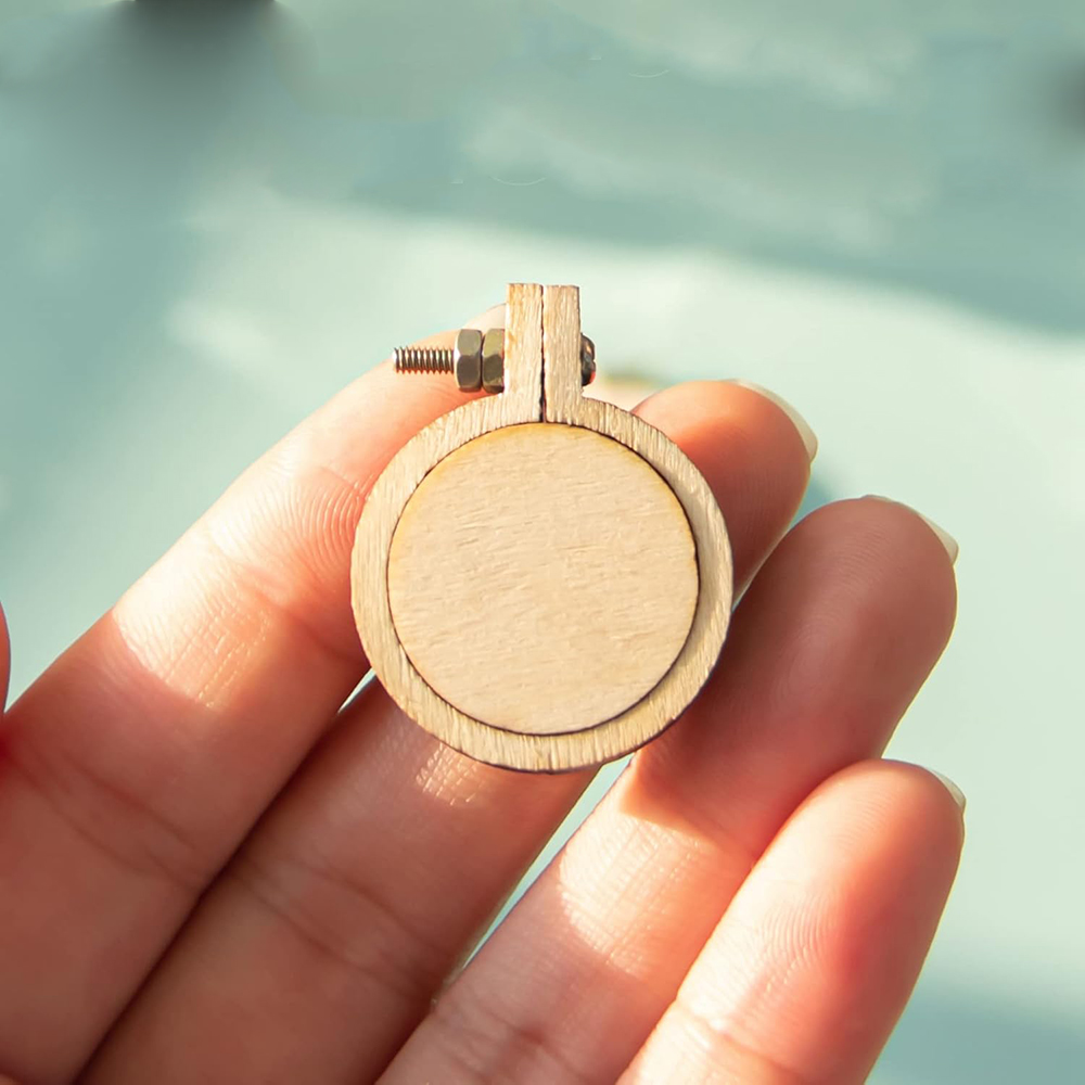 10 pz/set Mini Legno Da Ricamo - Embroidery Hoop Kit recensione e prezzo