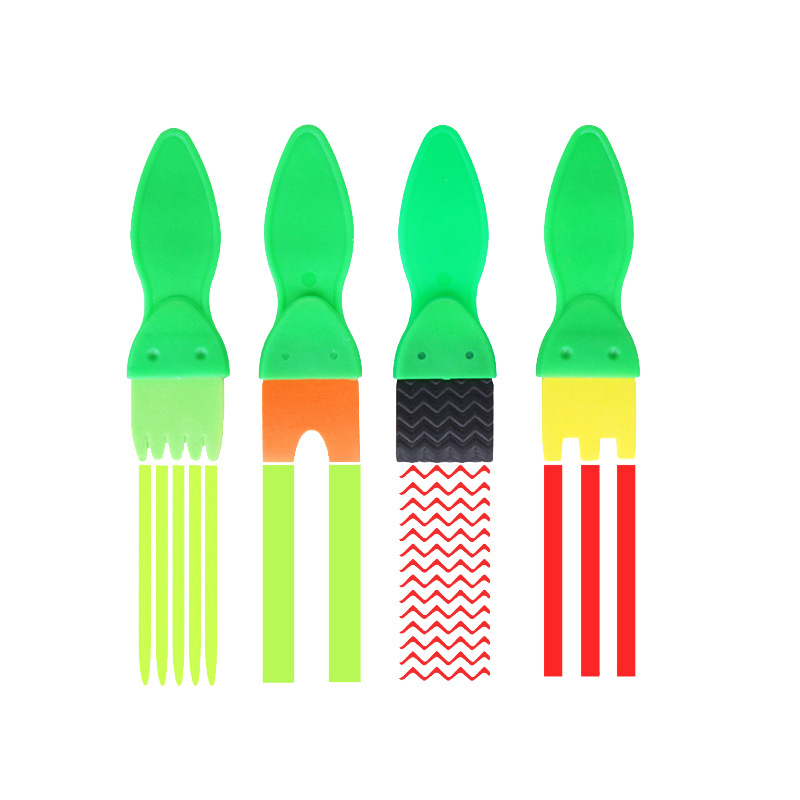 Kit di pennelli per timbri in  - Art Craft Toddler recensione e prezzo