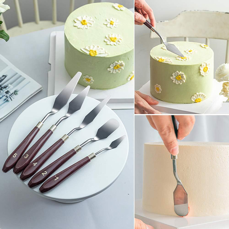 5 pezzi set di spatole per cre - Painting Knife Palette recensione e prezzo
