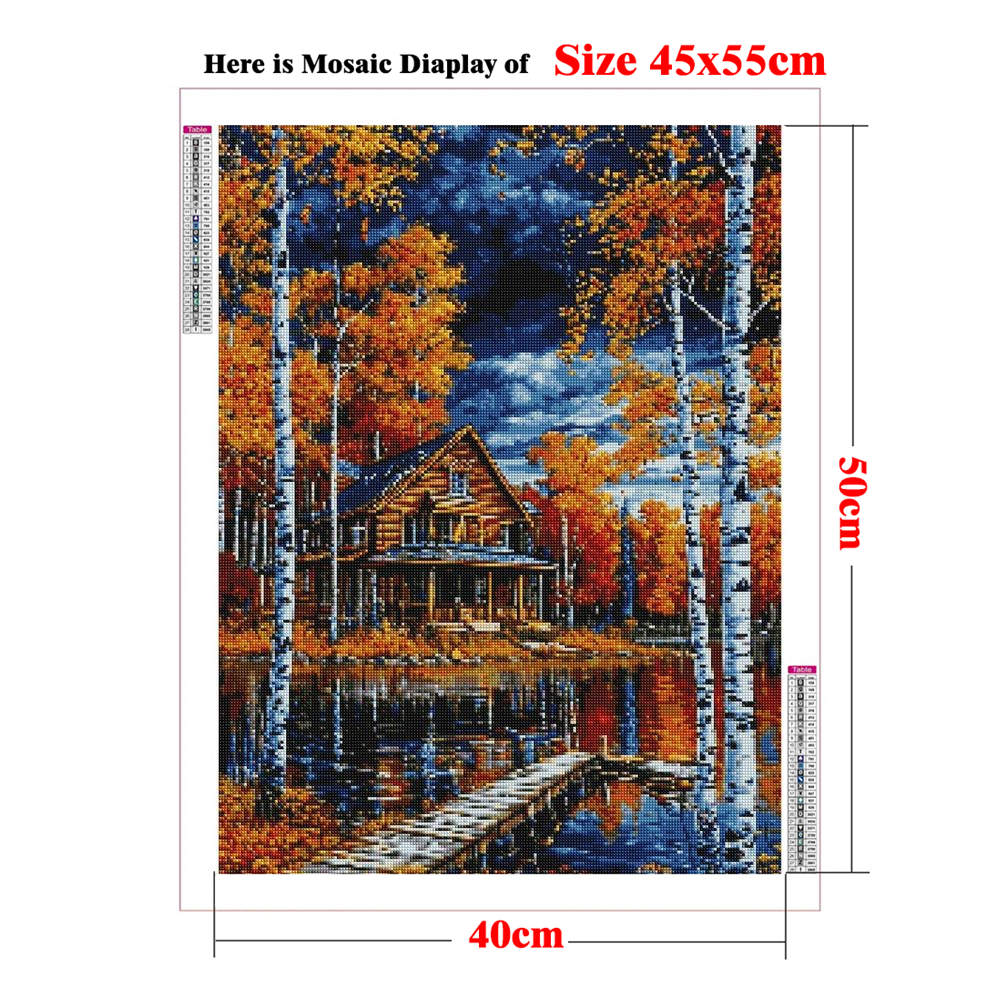 Birch Grove Art, pittura con d - Art And Craft Autumn recensione e prezzo