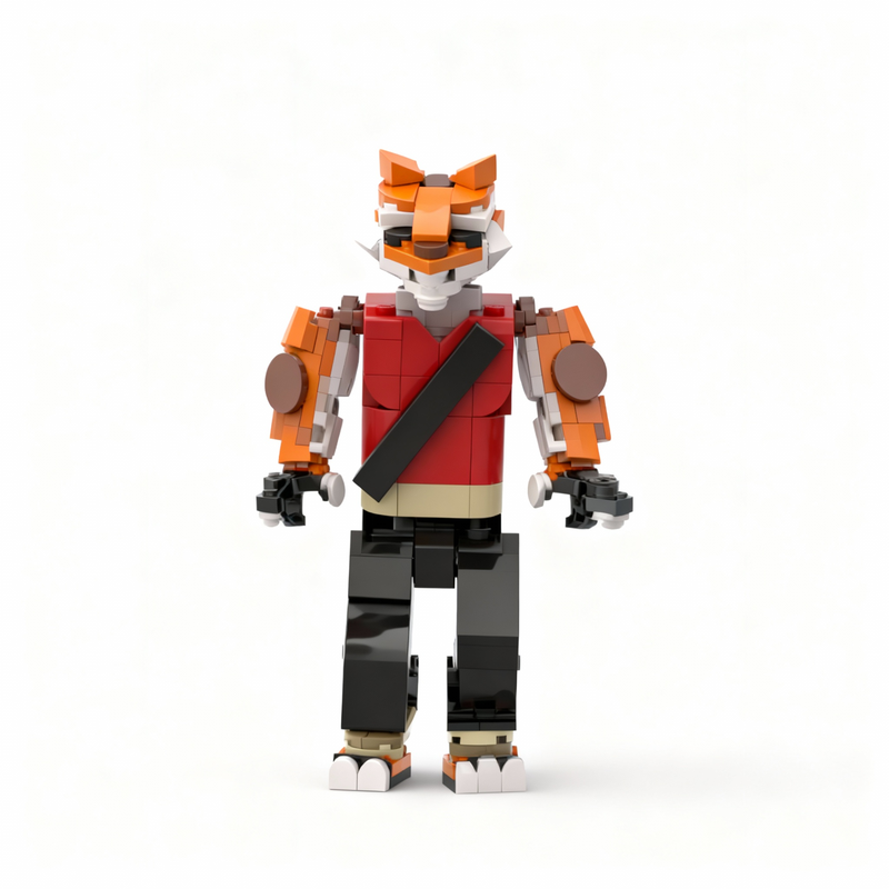 204 pezzi MOC Master Tigress F - Art Craft Building recensione e prezzo