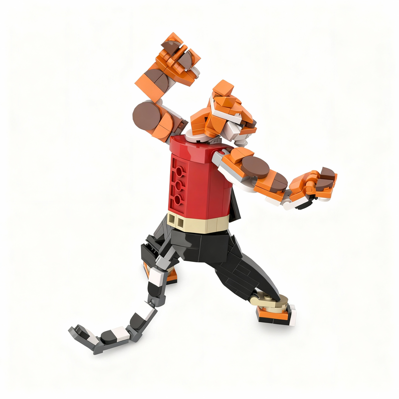 204 pezzi MOC Master Tigress F - Art Craft Building recensione e prezzo
