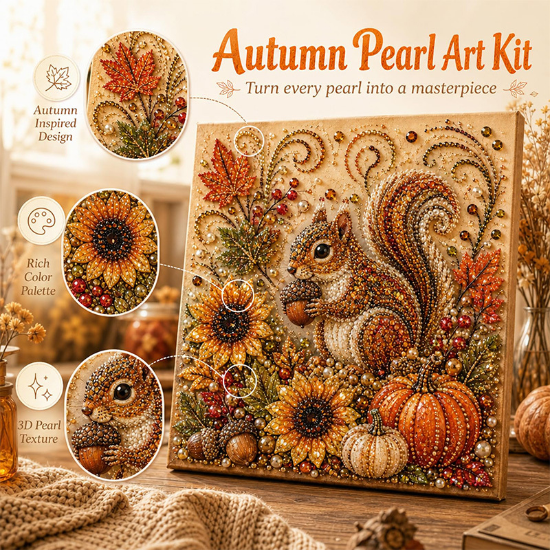 Kit Pittura Perle Autunnale, S - Art And Craft Autumn recensione e prezzo