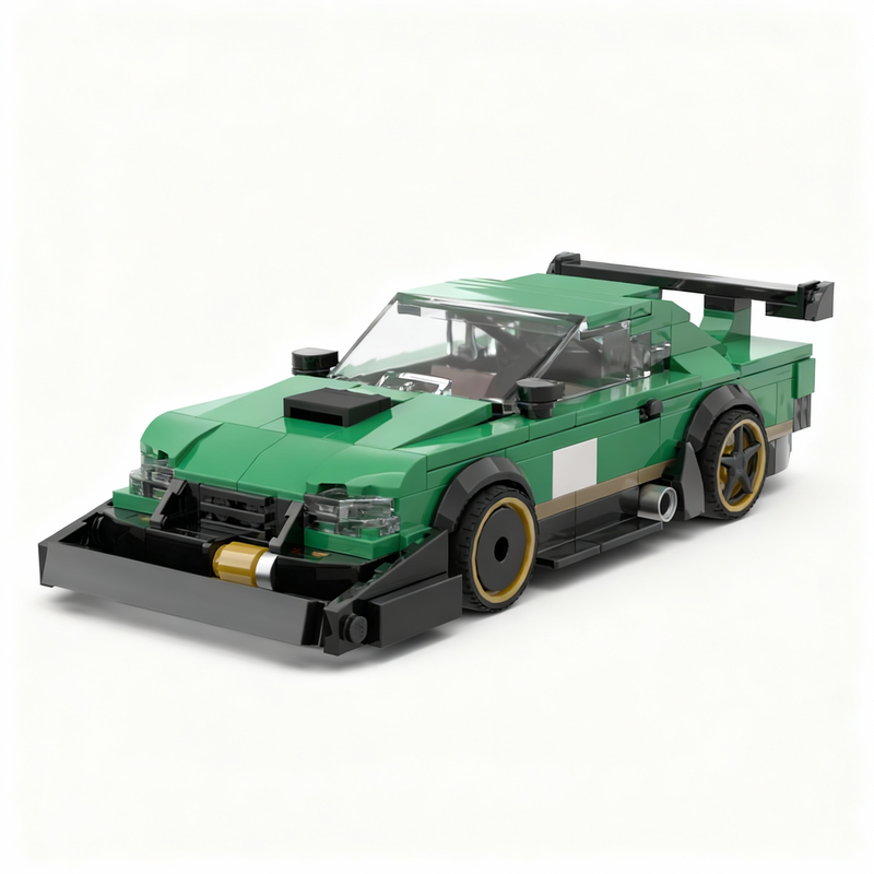 326 pezzi MOC Nissan R31 Silho - Art Craft Building recensione e prezzo