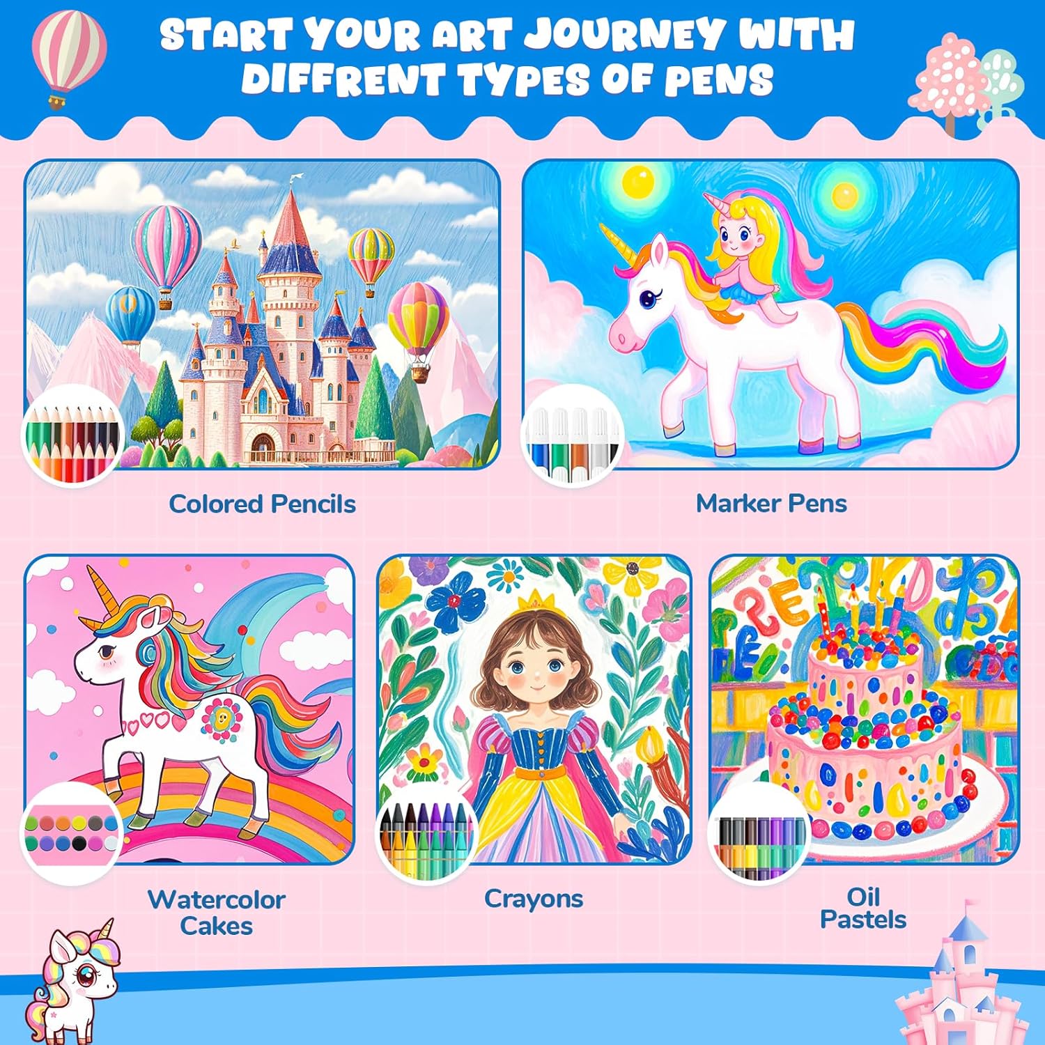 Set di libri da colorare per b - Illustration Marker Set recensione e prezzo