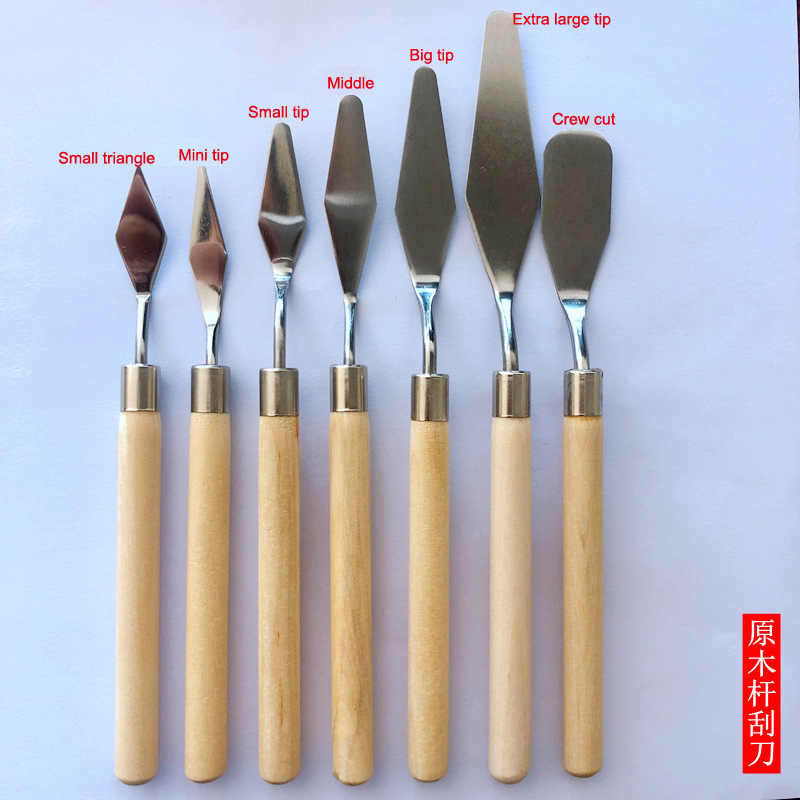 ★ ▲ Set di 7 Spatole in Acciai - Painting Knife Palette recensione e prezzo