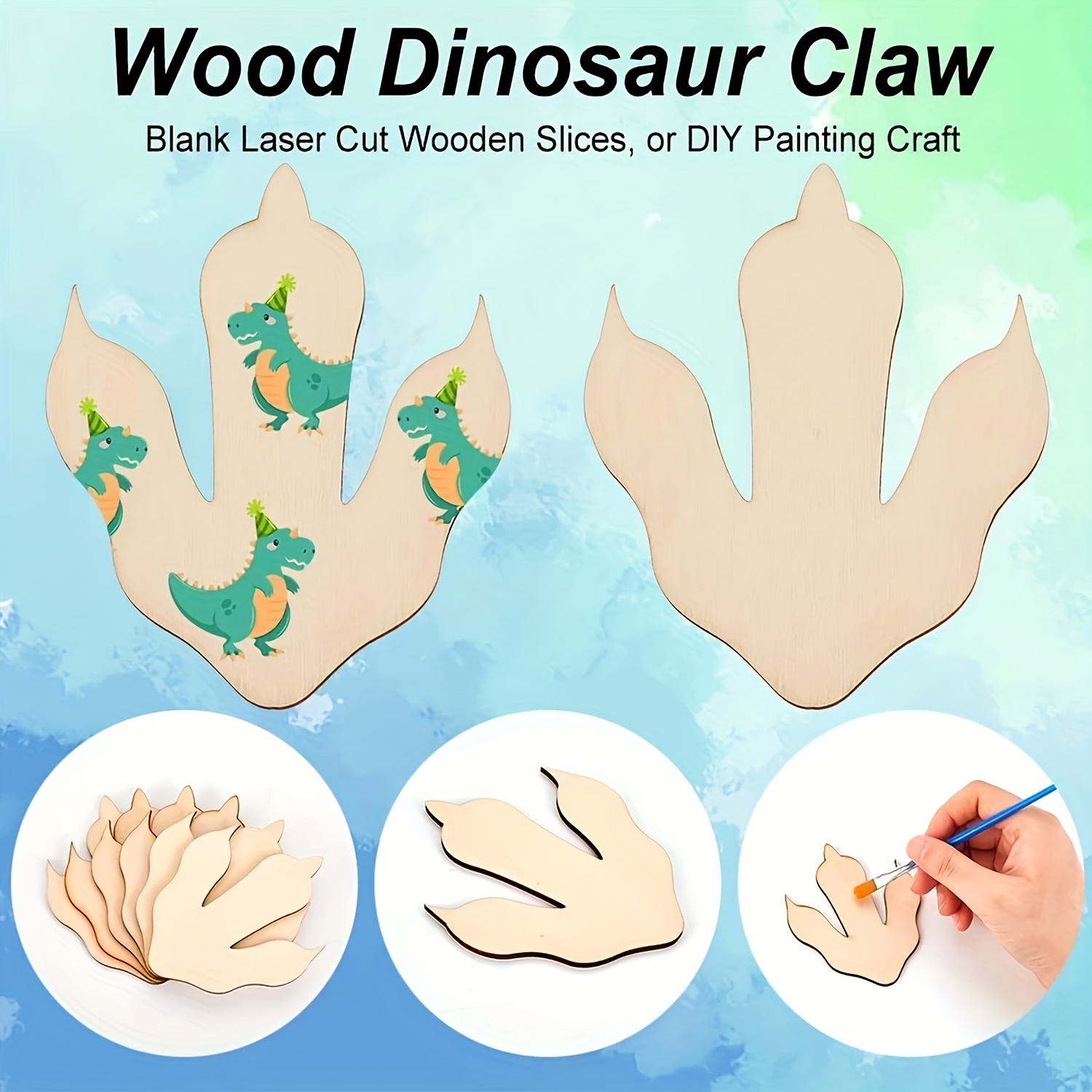 10/20 Pezzi Impronte di Dinosa - Art Craft Dinosaur recensione e prezzo