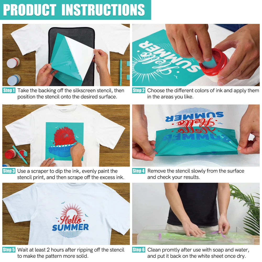 Stencil Serigrafico Riutilizza - Silk Screen Printing recensione e prezzo