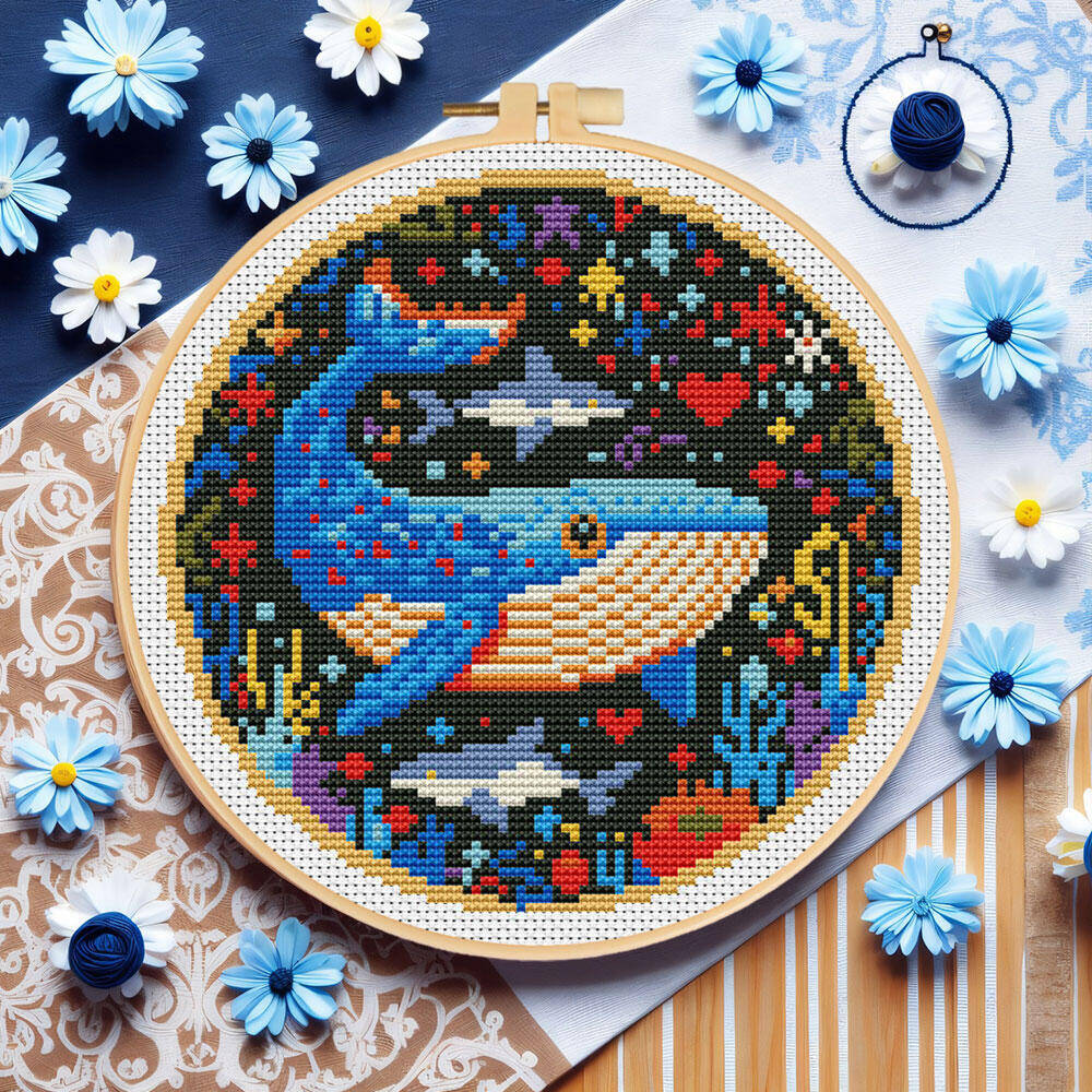 Fai da te punto croce balena r - Embroidery Hoop Kit recensione e prezzo