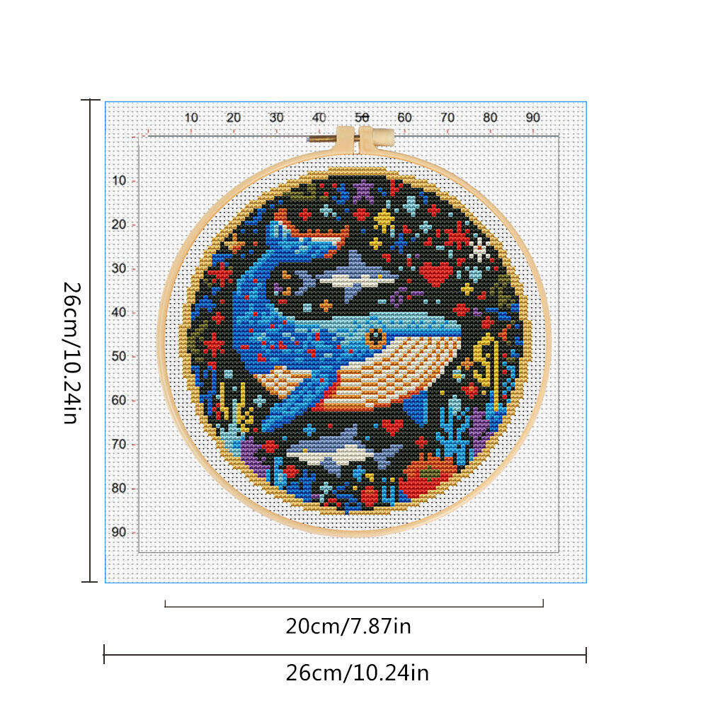 Fai da te punto croce balena r - Embroidery Hoop Kit recensione e prezzo