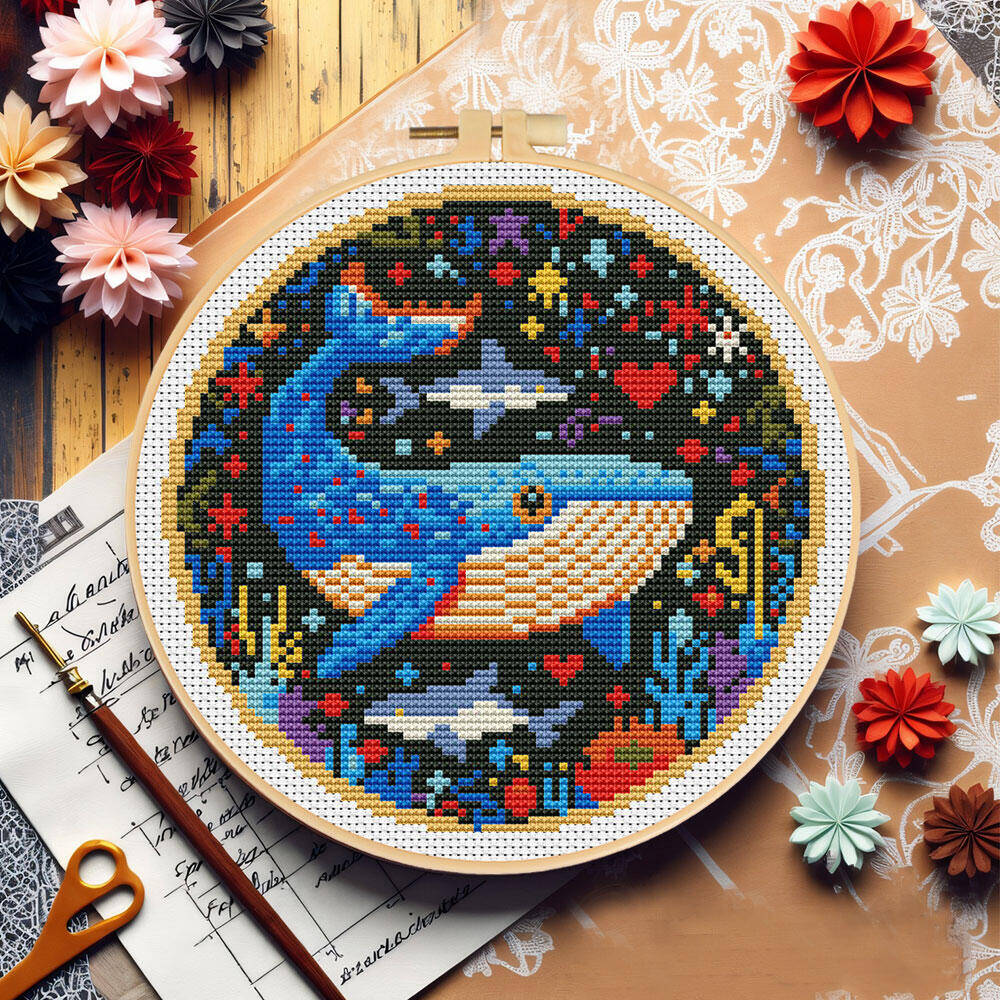 Fai da te punto croce balena r - Embroidery Hoop Kit recensione e prezzo