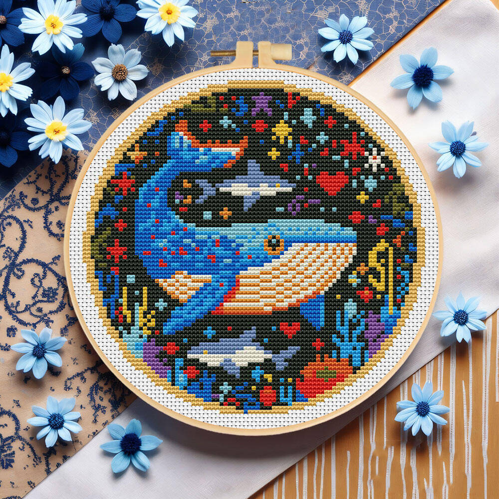 Fai da te punto croce balena r - Embroidery Hoop Kit recensione e prezzo