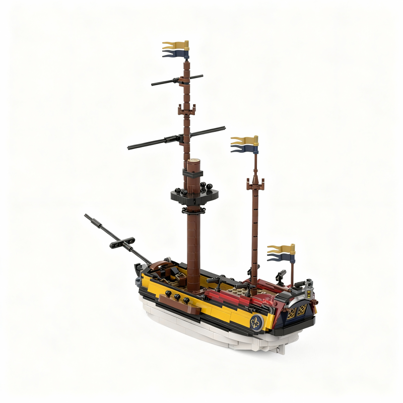 714 pezzi MOC Nave Pirata Impe - Art Craft Building recensione e prezzo