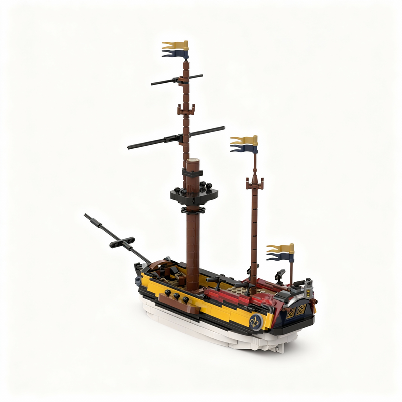 714 pezzi MOC Nave Pirata Impe - Art Craft Building recensione e prezzo
