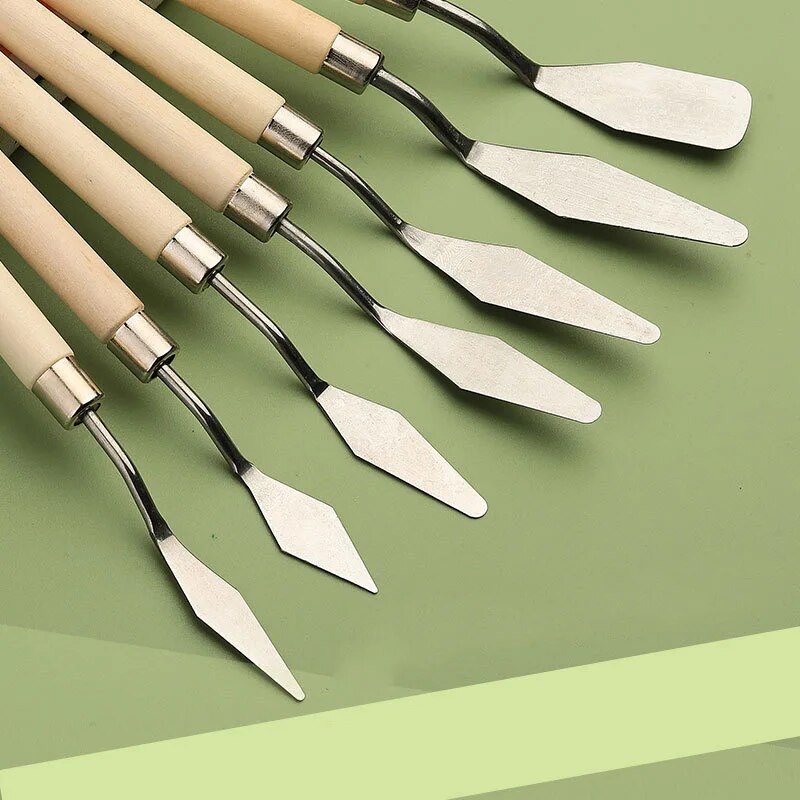 7 pezzi in acciaio inossidabil - Painting Knife Palette recensione e prezzo