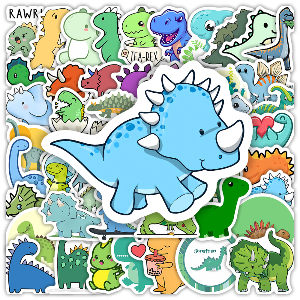 Adesivi Divertenti a Tema Dino - Art Craft Dinosaur recensione e prezzo