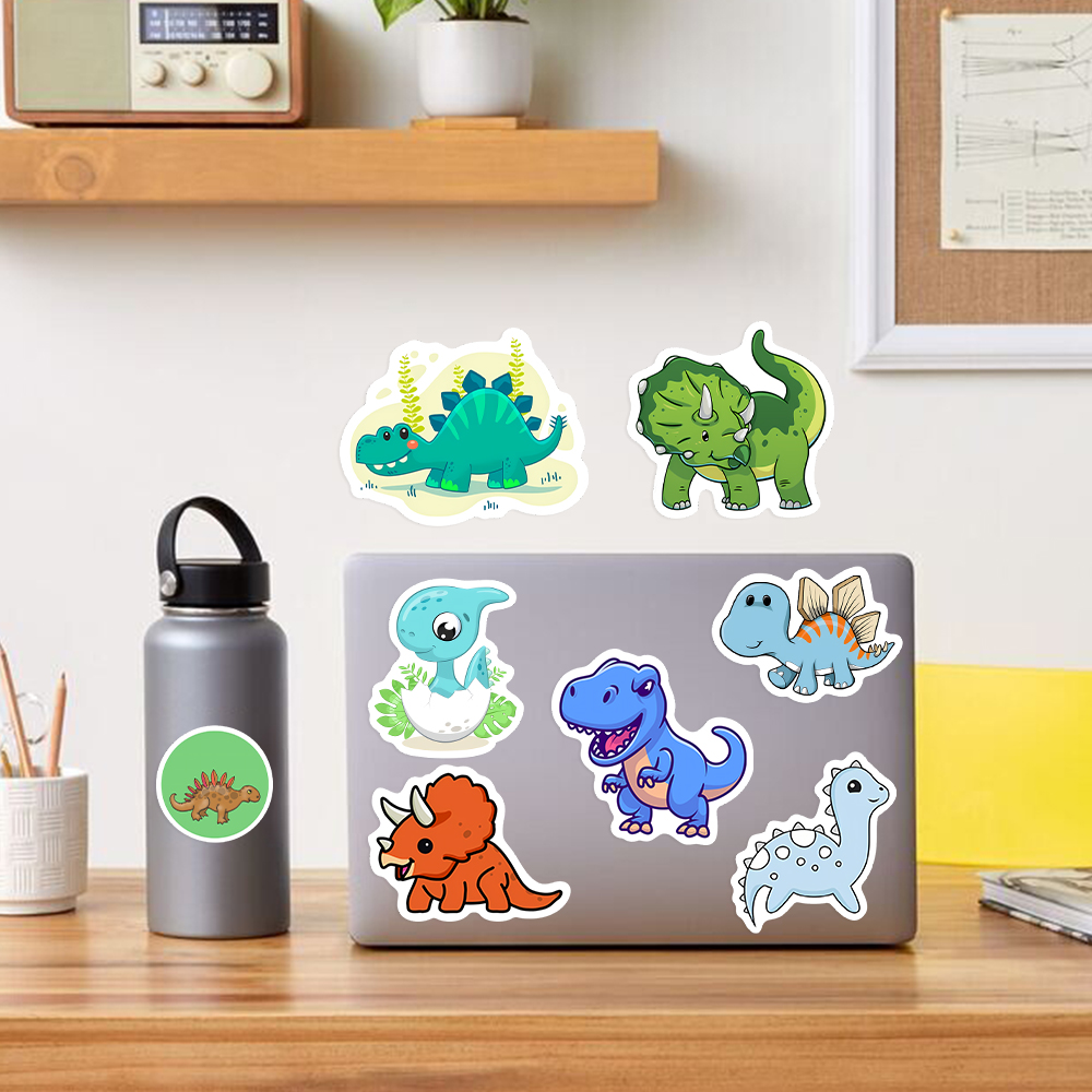 Adesivi Divertenti a Tema Dino - Art Craft Dinosaur recensione e prezzo