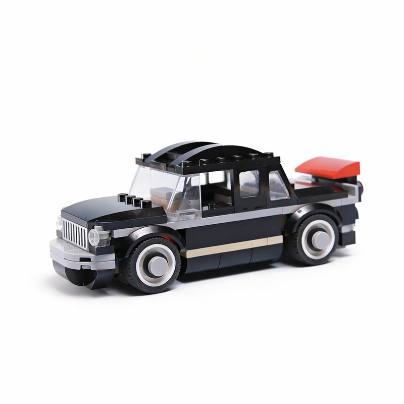 142 pezzi MOC Wednesday Black  - Art Craft Building recensione e prezzo
