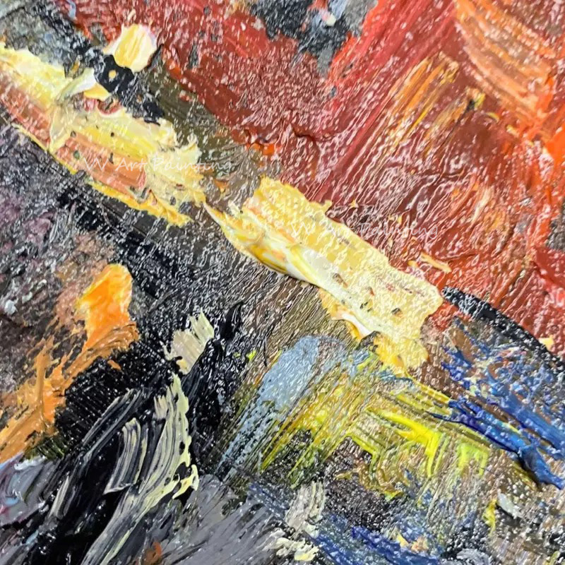 Dipinto a Olio Urbano Dipinto  - Painting Knife Palette recensione e prezzo