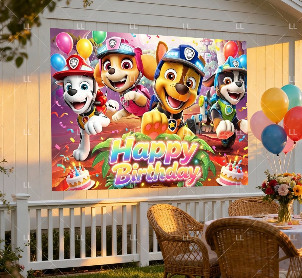 Sfondo a Tema Paw Patrol Brave - Art Craft Dinosaur recensione e prezzo